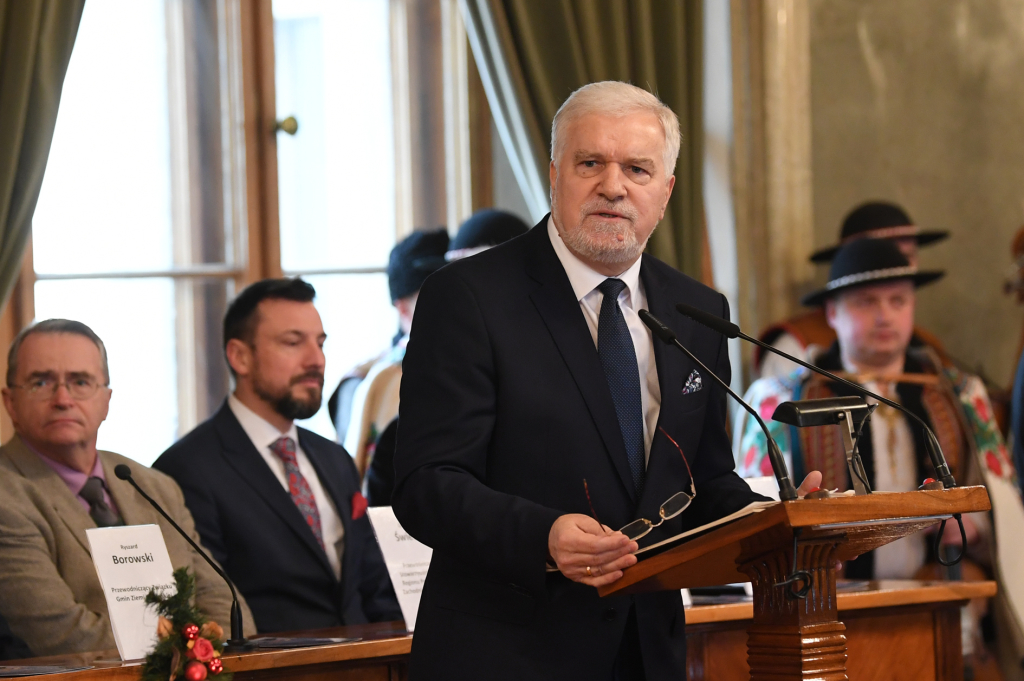 dsc_5736 copy.jpg-Opłatek Stowarzyszenia Gmin i Powiatów Małopolski  Autor: W. Majka