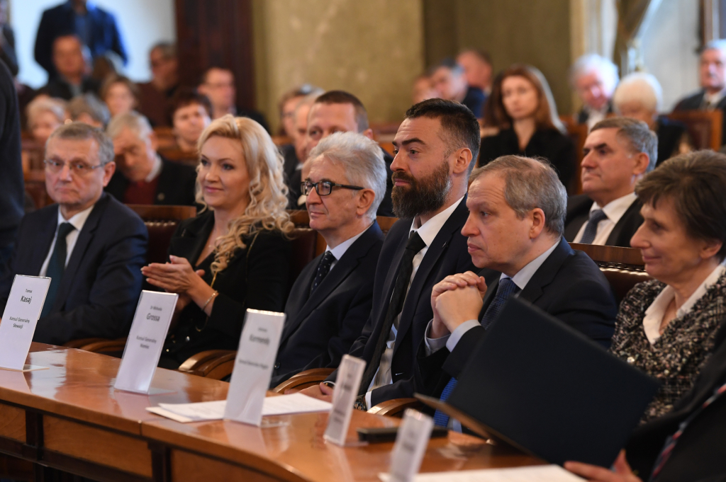 dsc_5826 copy.jpg-Opłatek Stowarzyszenia Gmin i Powiatów Małopolski  Autor: W. Majka