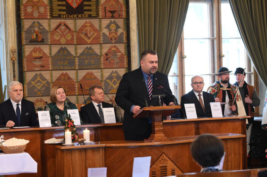 dsc_5829 copy.jpg-Opłatek Stowarzyszenia Gmin i Powiatów Małopolski