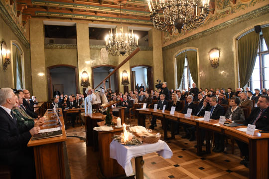 dsc_5848 copy.jpg-Opłatek Stowarzyszenia Gmin i Powiatów Małopolski