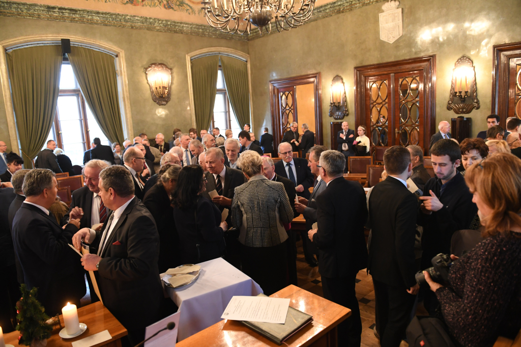 dsc_5937 copy.jpg-Opłatek Stowarzyszenia Gmin i Powiatów Małopolski  Autor: W. Majka