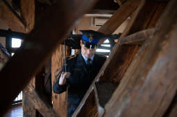 bs_190119_8469.jpg-Żałoba,Adamowicz,Kraków Myślami z Gdańskiem,Wieża,