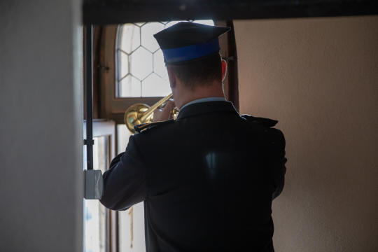 bs_190119_8471.jpg-Żałoba,Adamowicz,Kraków Myślami z Gdańskiem,Wieża,