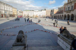 bs_190118_8172.jpg-Żałoba,Adamowicz,Kraków Myślami z Gdańskiem,Wieża,