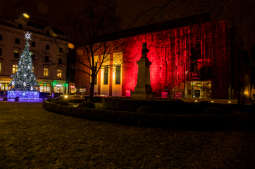 bs-stycznia 18, 2019-img_8319.jpg-Żałoba,Adamowicz,Kraków Myślami z Gdańskiem,Wieża,