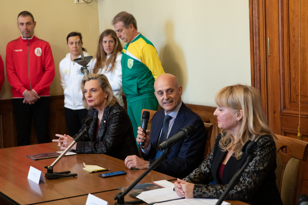 bs_190301_1723.jpg-delegacja,Włosi , Św. Benedykt  Autor: B. Świerzowski