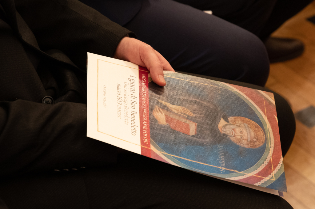 bs_190301_1731.jpg-delegacja,Włosi , Św. Benedykt  Autor: B. Świerzowski