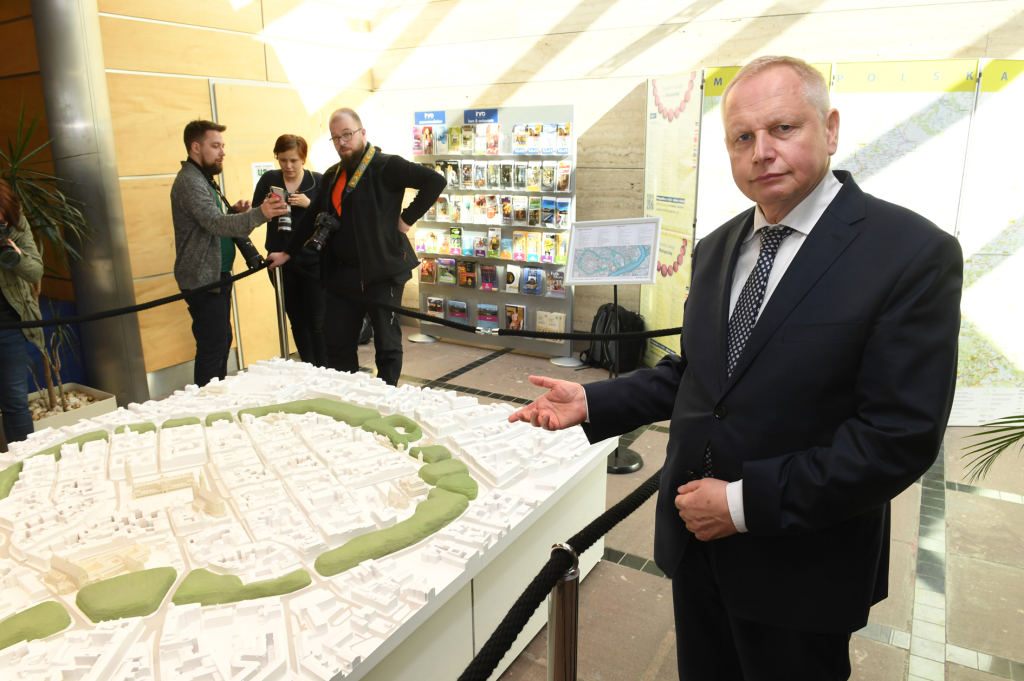 dsc_1318 - kopia.jpg-makiety Miasta Krakowa  Autor: W. Majka