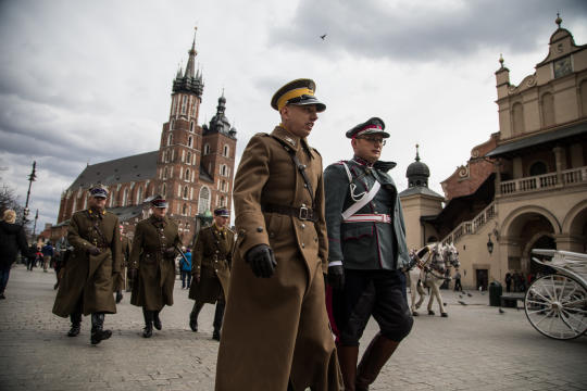 jg_190316_oto_9046.jpg-Ułani,pułk,Uroczystość,Fryczek