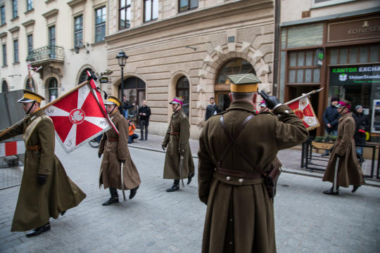 jg_190316_oto_9053.jpg-Ułani,pułk,Uroczystość,Fryczek