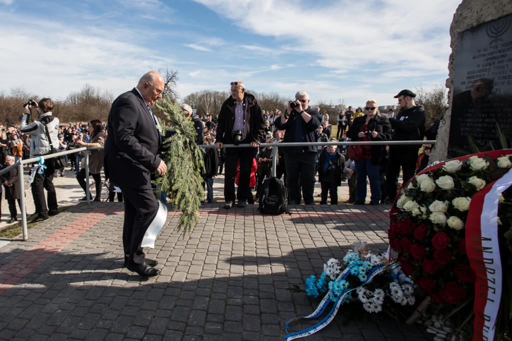 jg_190317_oto_0175.jpg-76 Marsz Pamięci,Kośmider,Uroczystośći  Autor: B. Świerzowski