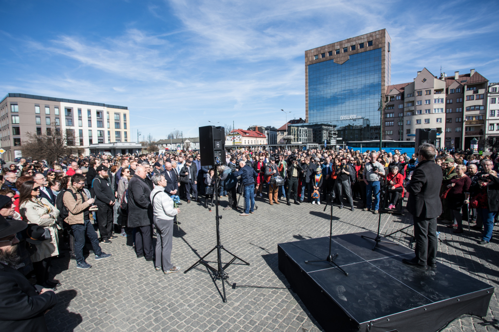 jg_190317_oto_9612.jpg-76 Marsz Pamięci,Kośmider,Uroczystośći  Autor: B. Świerzowski