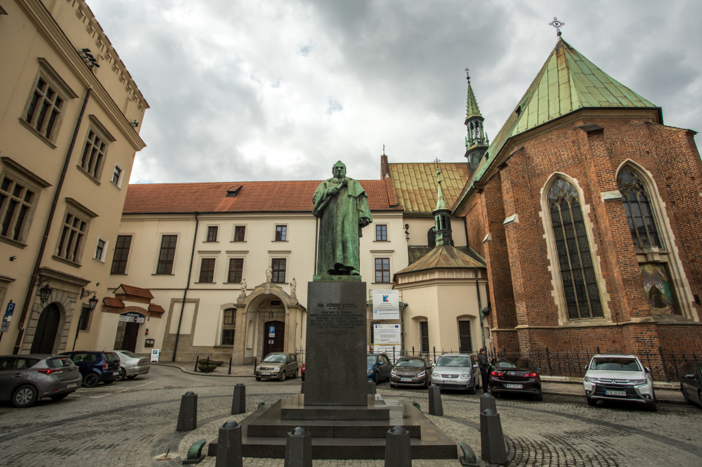 bs_190319_3354.jpg-Pomnik Dietla,Majchrowski,Kwiaty  Autor: B. Świerzowski