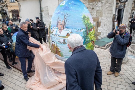 bs-kwietnia 13, 2019-img_5317.jpg-Delegacja, Chorwacja,Targi Wielkanocne,Majchrowski,Pisanki