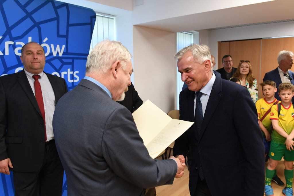 dsc_6535 copy.jpg-Otwarcie budynku klubowego WLKS Krakus Swoszowice  Autor: W. Majka