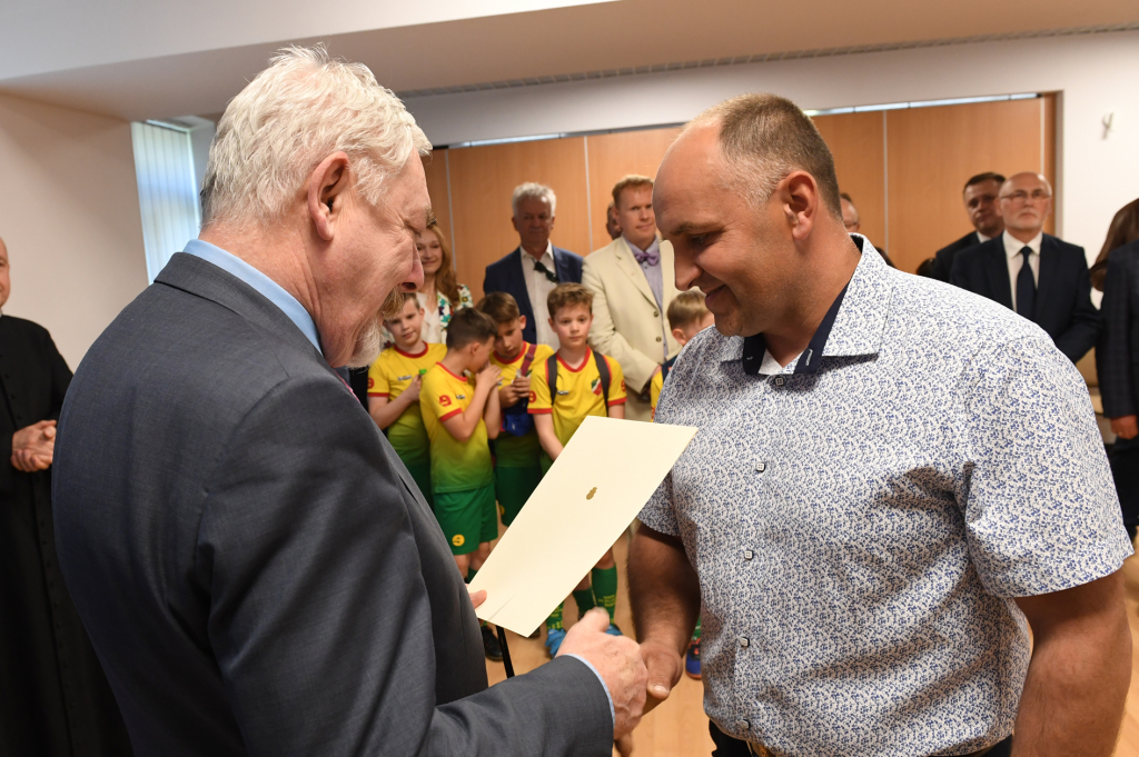 dsc_6546 copy.jpg-Otwarcie budynku klubowego WLKS Krakus Swoszowice  Autor: W. Majka