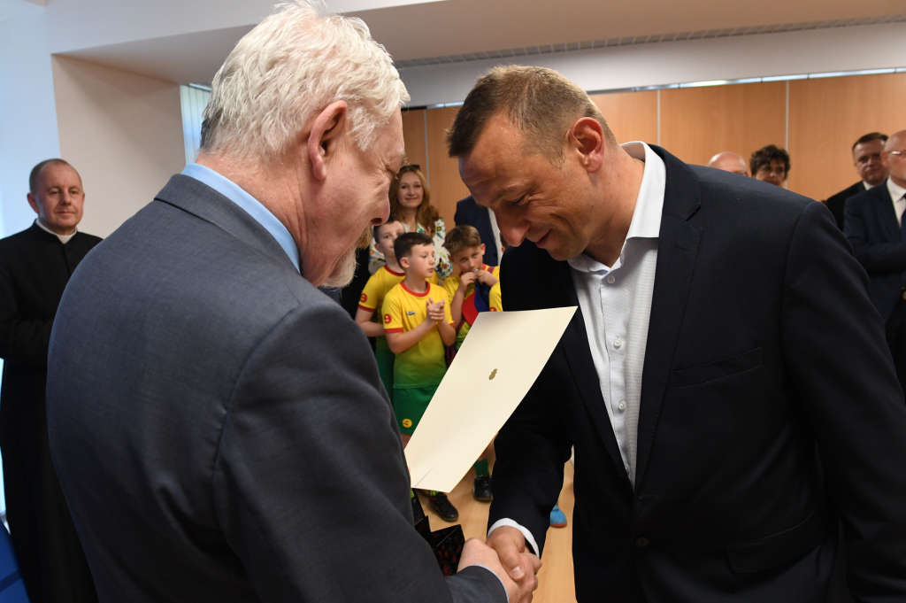 dsc_6549 copy.jpg-Otwarcie budynku klubowego WLKS Krakus Swoszowice  Autor: W. Majka