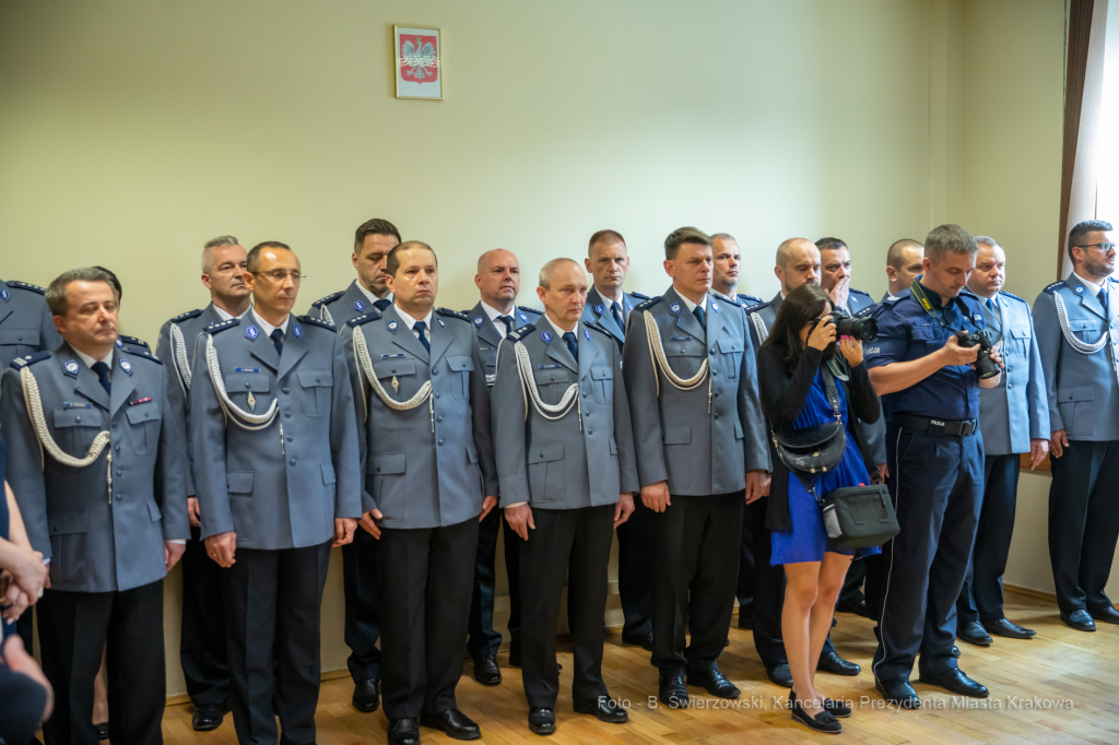 bs_190607_6949.jpg-Zbigniew Nowak,komendant Miejski,Majchrowski,policja  Autor: B. Świerzowski
