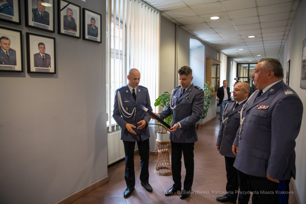 bs_190607_7081.jpg-Zbigniew Nowak,komendant Miejski,Majchrowski,policja  Autor: B. Świerzowski