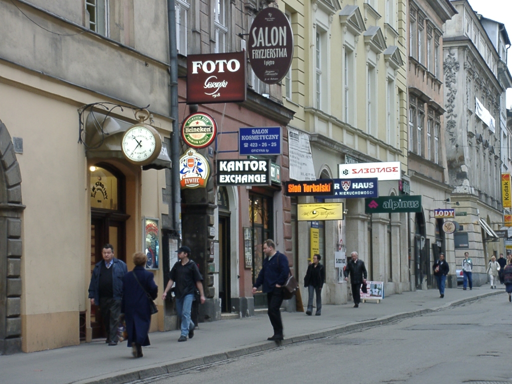 Ulica Sławkowska - 2001