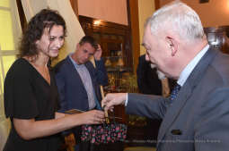 dsc_058405.jpg-Spotkanie ze szpadzistkami, złotymi medalistkami Mistrzostw Europy