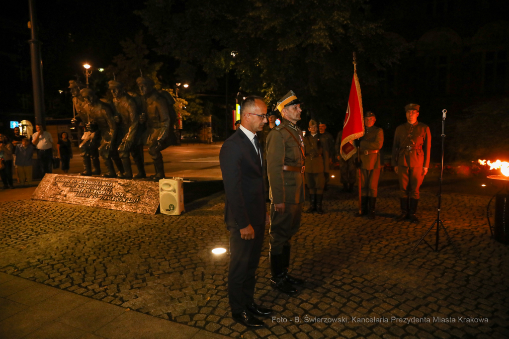 bs_190805_3205.jpg-Kadrówka , Apel Wieczorny, Fryczek  Autor: B. Świerzowski