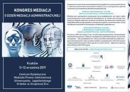 Kongres Mediacji oraz II Dzień Mediacji Administracyjnej 