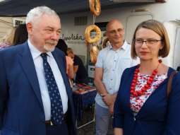 Prezydent z Konsulem RP we Lwowie p. Katarzyną Sołek