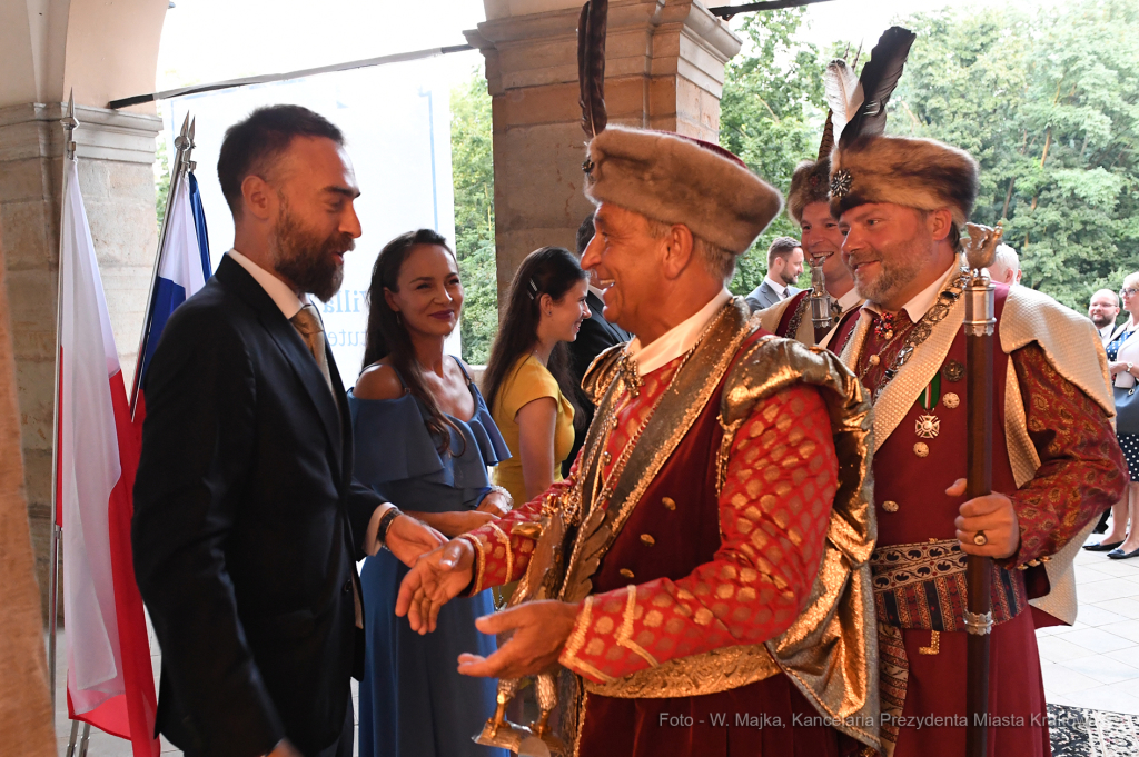 dsc_3189 - kopia03.jpg-Uroczyste przyjęcie z okazji Święta  Narodowego Słowacji  Autor: W. Majka