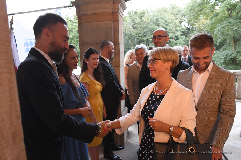 dsc_3216 - kopia07.jpg-Uroczyste przyjęcie z okazji Święta  Narodowego Słowacji  Autor: W. Majka