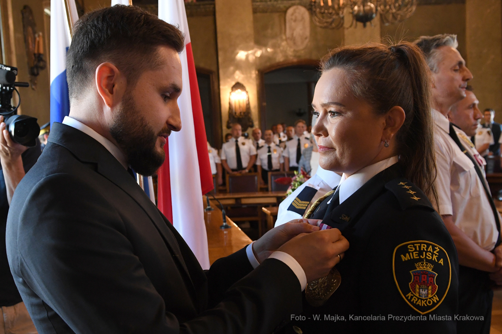 dsc_342006.jpg-Święto Straży Miejskiej Miasta Krakowa  Autor: W. Majka