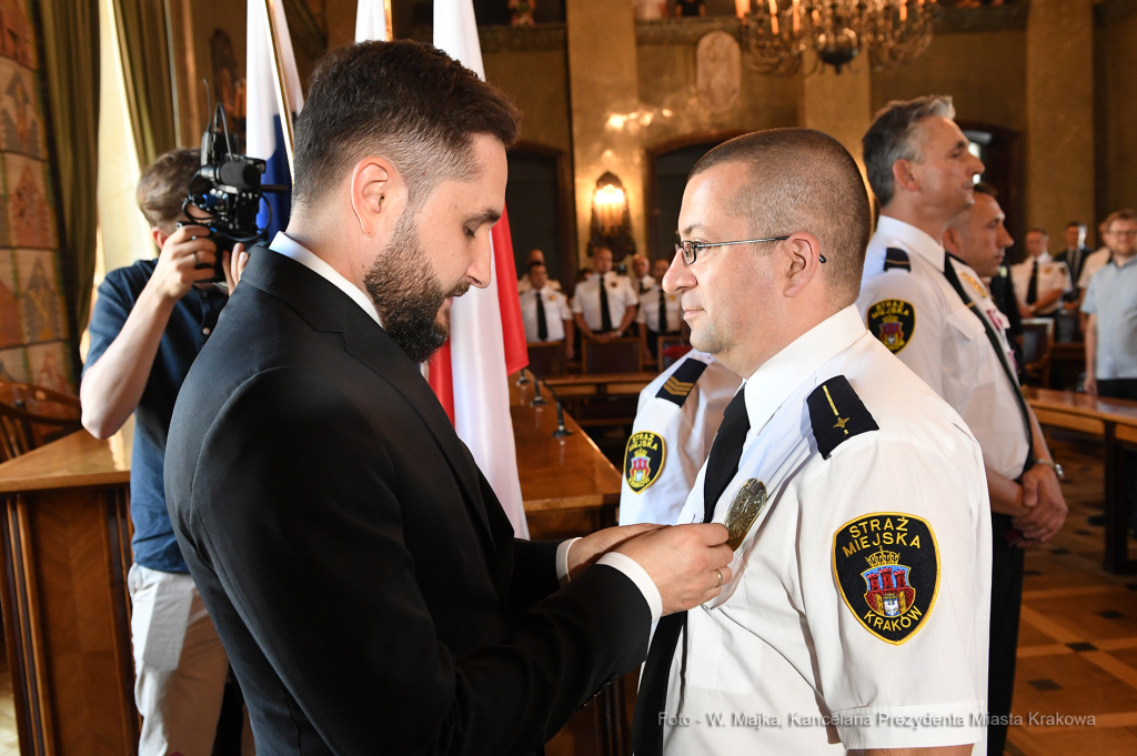 dsc_342708.jpg-Święto Straży Miejskiej Miasta Krakowa  Autor: W. Majka