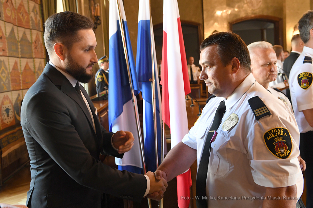 dsc_343913.jpg-Święto Straży Miejskiej Miasta Krakowa  Autor: W. Majka