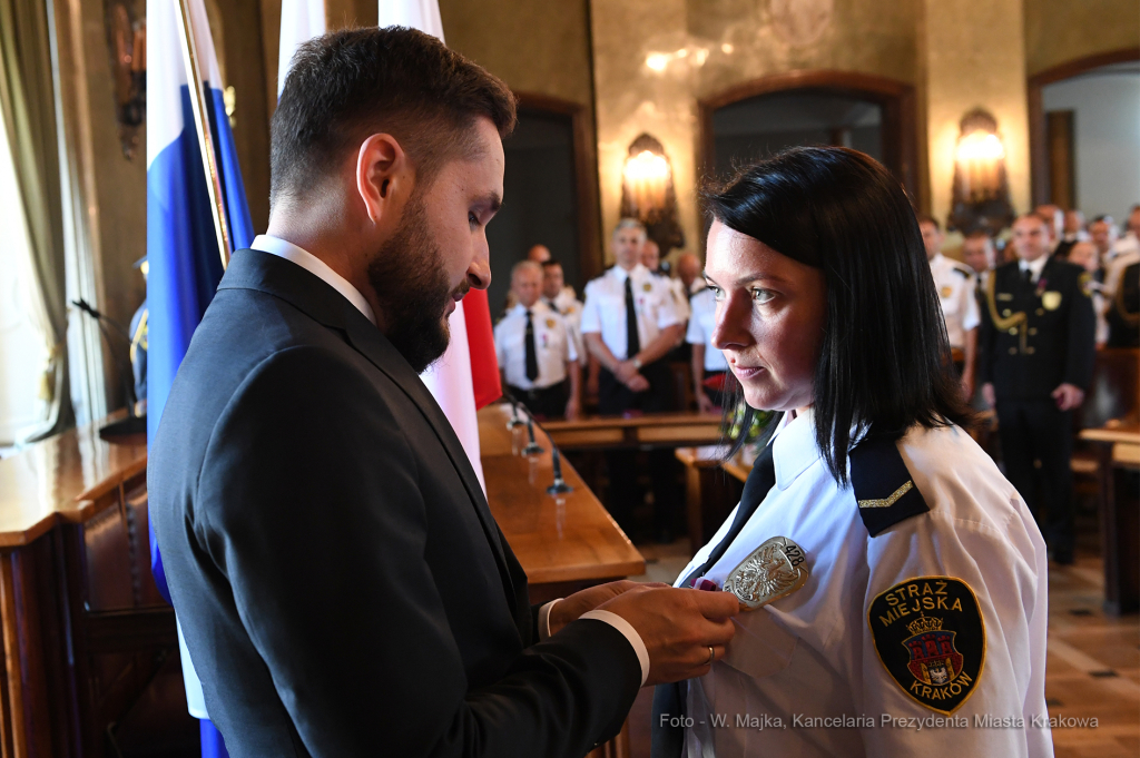 dsc_344818.jpg-Święto Straży Miejskiej Miasta Krakowa  Autor: W. Majka