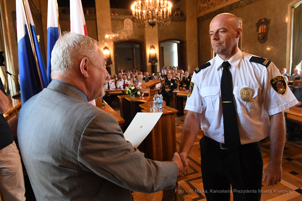 dsc_345723.jpg-Święto Straży Miejskiej Miasta Krakowa  Autor: W. Majka