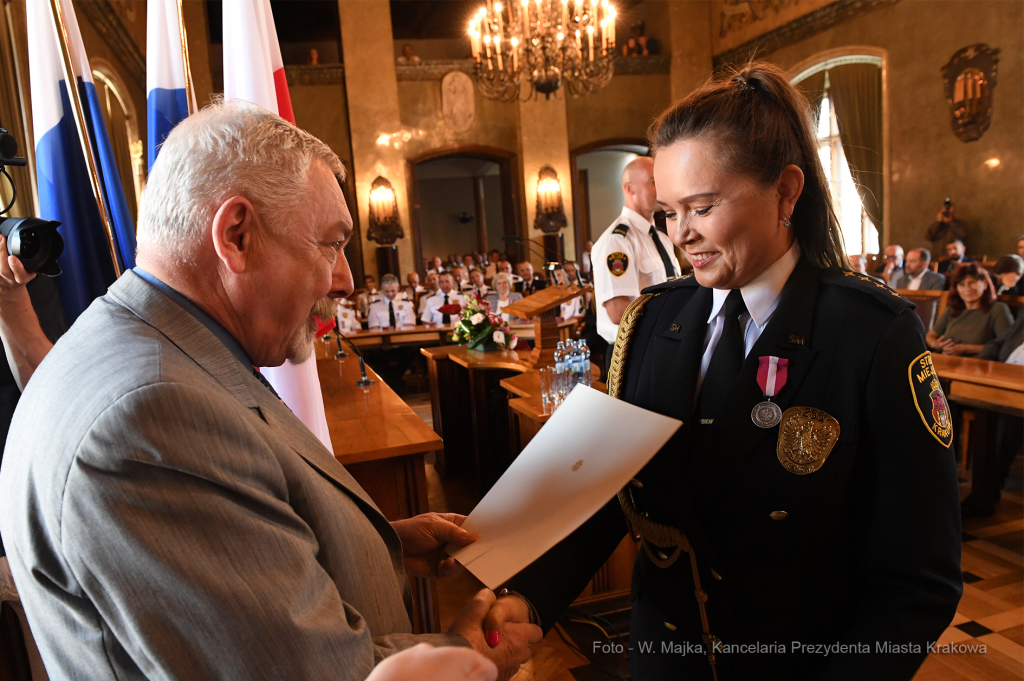 dsc_346324.jpg-Święto Straży Miejskiej Miasta Krakowa  Autor: W. Majka