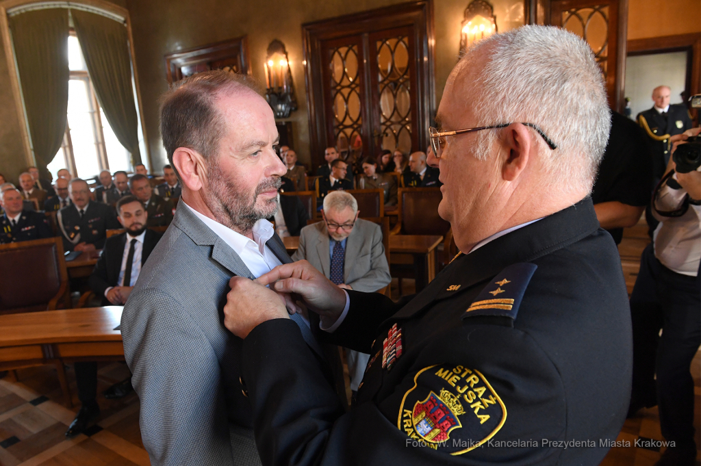 dsc_351336.jpg-Święto Straży Miejskiej Miasta Krakowa  Autor: W. Majka
