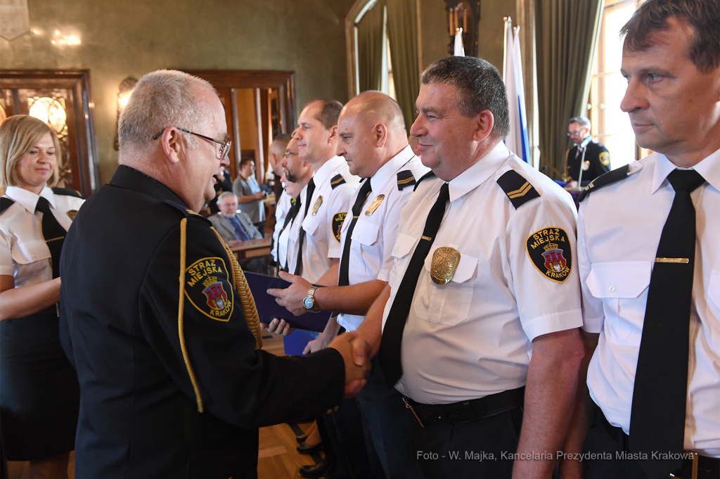 dsc_355847.jpg-Święto Straży Miejskiej Miasta Krakowa  Autor: W. Majka