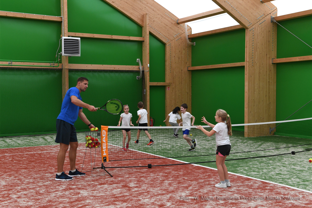 dsc_229504.jpg-Finał Dziecięcego Turnieju Tenisa o puchar Prezydenta Miasta Krakowa  Autor: W. Majka