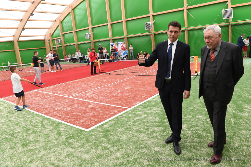 dsc_234007.jpg-Finał Dziecięcego Turnieju Tenisa o puchar Prezydenta Miasta Krakowa  Autor: W. Majka