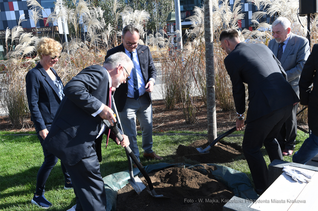 dsc_3835 — kopia13.jpg-Posadzenie drzewa  Autor: W. Majka