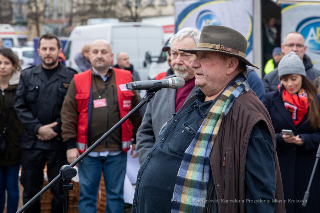 bs_191215_3702.jpg-Wigilia,Jan Kościuszko,Majchrowski,Rynek Główny  Autor: B. Świerzowski