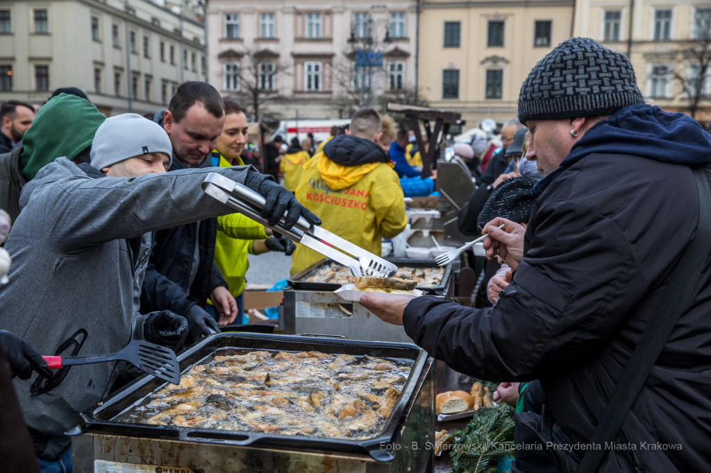 bs_191215_3894.jpg-Wigilia,Jan Kościuszko,Majchrowski,Rynek Główny  Autor: B. Świerzowski