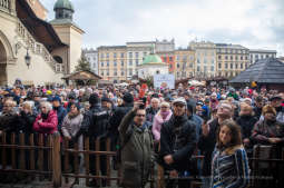 bs_191222_2.jpg-Opłatek,Rynek Główny,Majchrowski,Mieszkańcy,Jędraszewski