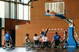 hala_koszykówka na wózkach.jpg-Kärcher Hala Cracovia Centrum Sportu Niepełnosprawnych