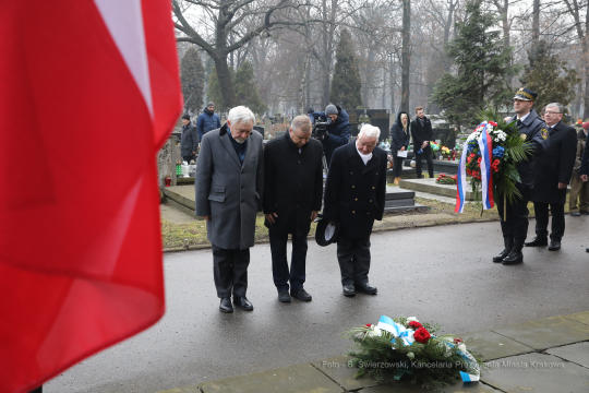 bs-stycznia 18, 2020-img_9365.jpg-Majchrowski,Rocznica,Cmentarz Rakowicki