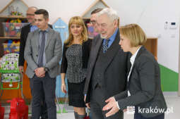 bs_200124_9916.jpg-Prezydent Jacek Majchrowski z wizytą w nowym żłobku przy ul. Bunscha 12