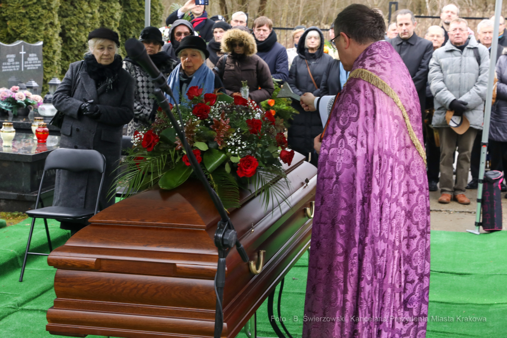 bs_200211_2430.jpg-prof. Juchnowicz,Kośmider,pogrzeb  Autor: B. Świerzowski