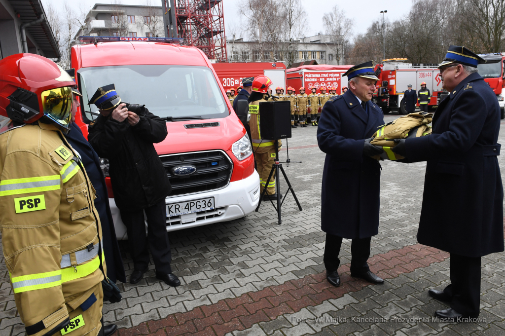 1414.jpg-PSP w Krakowie  Autor: W. Majka