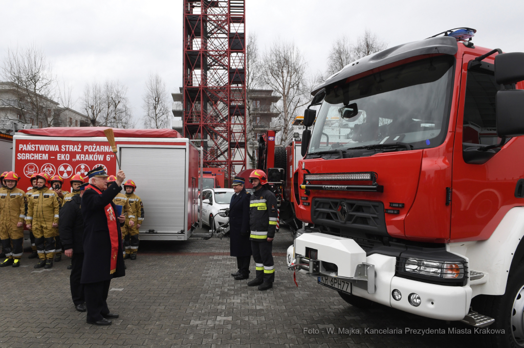 1717.jpg-PSP w Krakowie  Autor: W. Majka